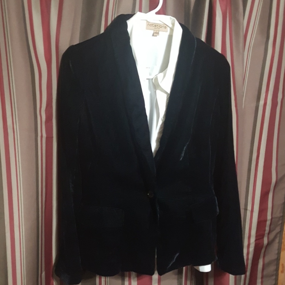 Velvet Blazer